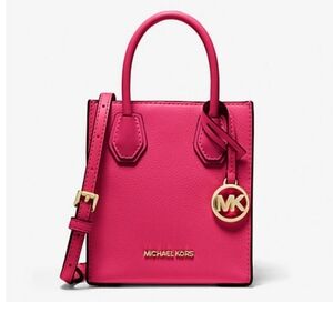 Michael Kors Pink Leather Mini Tote Bag Nwt